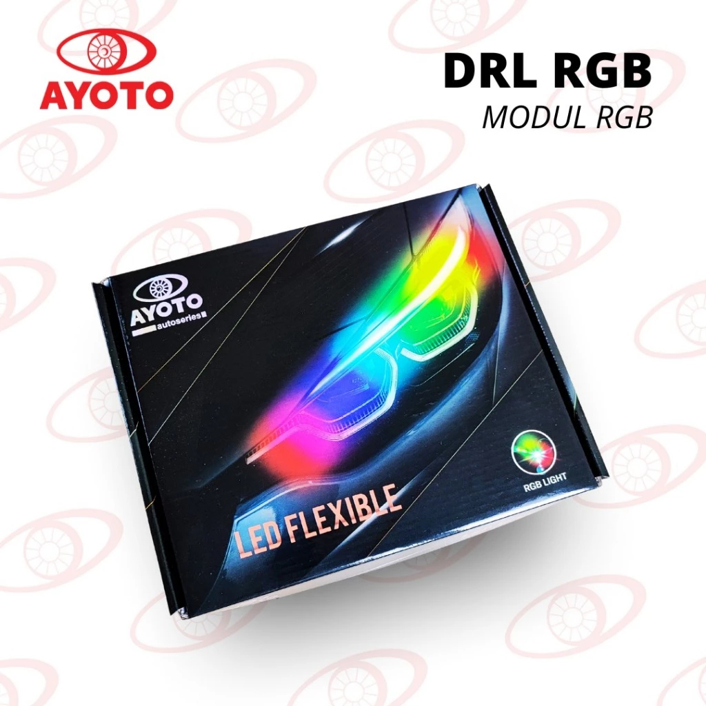 DRL ALIS RGB PREMIUM & DRL ALIS 2MODE FITUR WELOME KONEKSI APLIKASI BLUETOOTH WELCOME LIGHT SEIN RUN