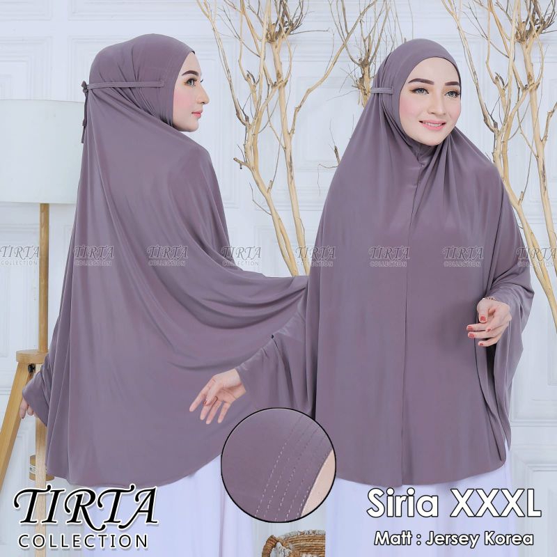 JILBAB SYAR'I JUMBO XXXL KERUDUNG SERIAL MUSLIMAH TALI IKAT BELAKANG HIJAB JUMBO JERSEY