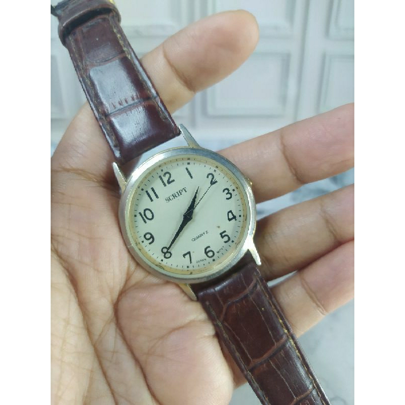 jam tangan import Jepang ori by Script Jaxis