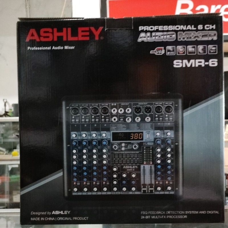 PROFESIONAL MIXER ASHLEY SMR-6