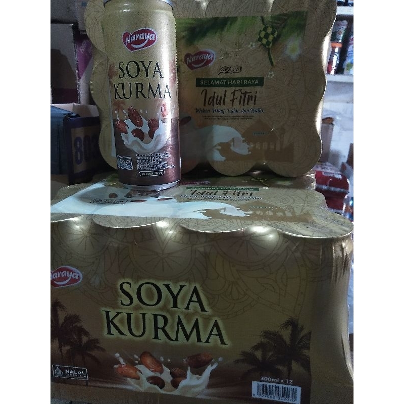 

Naraya Soya Kurma Pack 12 kaleng 300ml