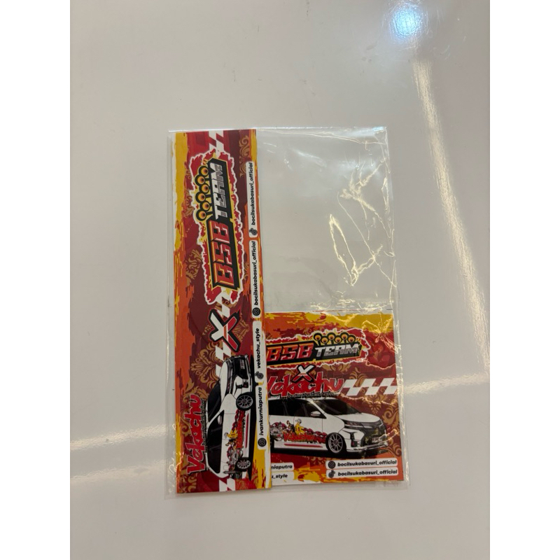 

STIKER BSB X MOBIL VEKACHU