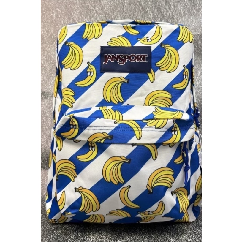 TAS RANSEL JS JANSPORT SPORT BAGS BANANA MOTIF ORIGINAL BANANA MOTIF BACKPACK