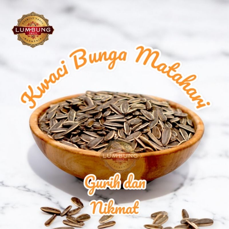 

Camilan Snack Kuaci Asli 100% Bunga Matahari berat 250 gr