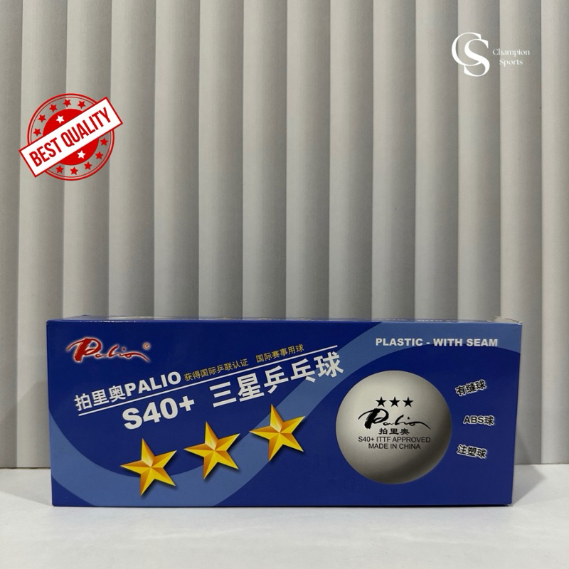 Bola Pingpong Tenis Meja Palio S40+
