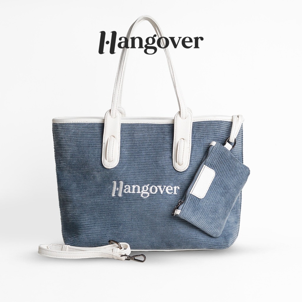HANGOVER Grace Steel Blue Tote Bag Tas Wanita