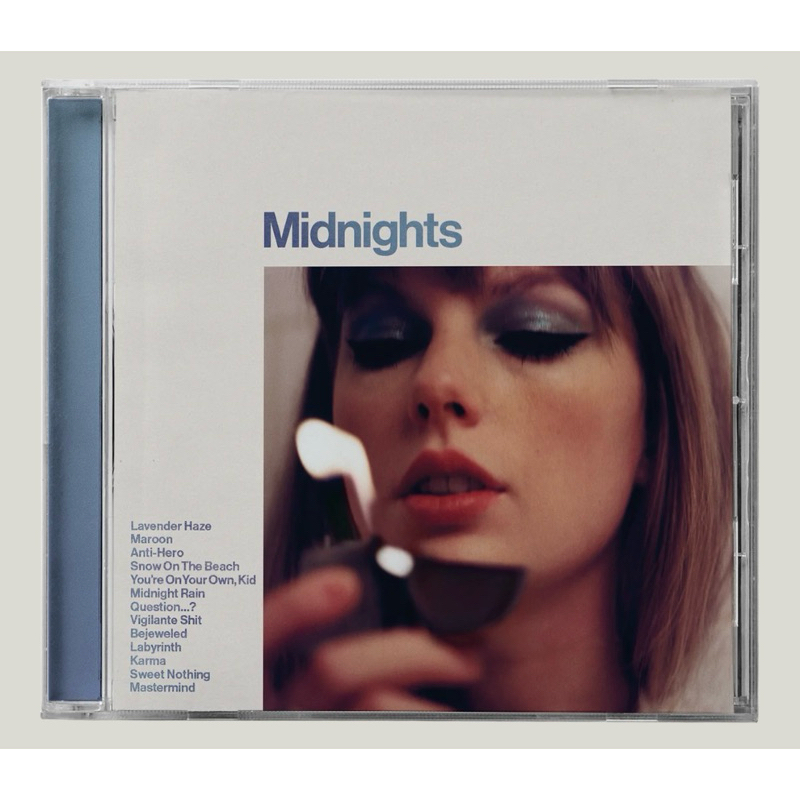 Album cd Taylor Swift Midnight moonstone blue edition