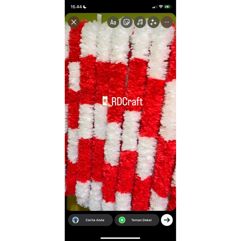 Kalung Penyambutan Satgas Murah Merah Putih