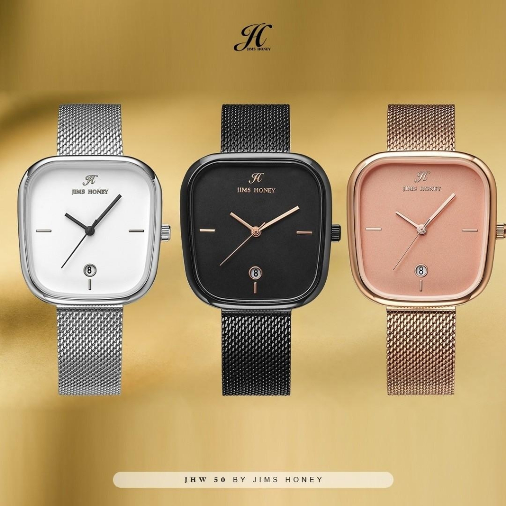 JIMS HONEY JHW 50 Jam Tangan Wanita Cewek Jimshoney Murah Elegan Fashion Casual Terbaru