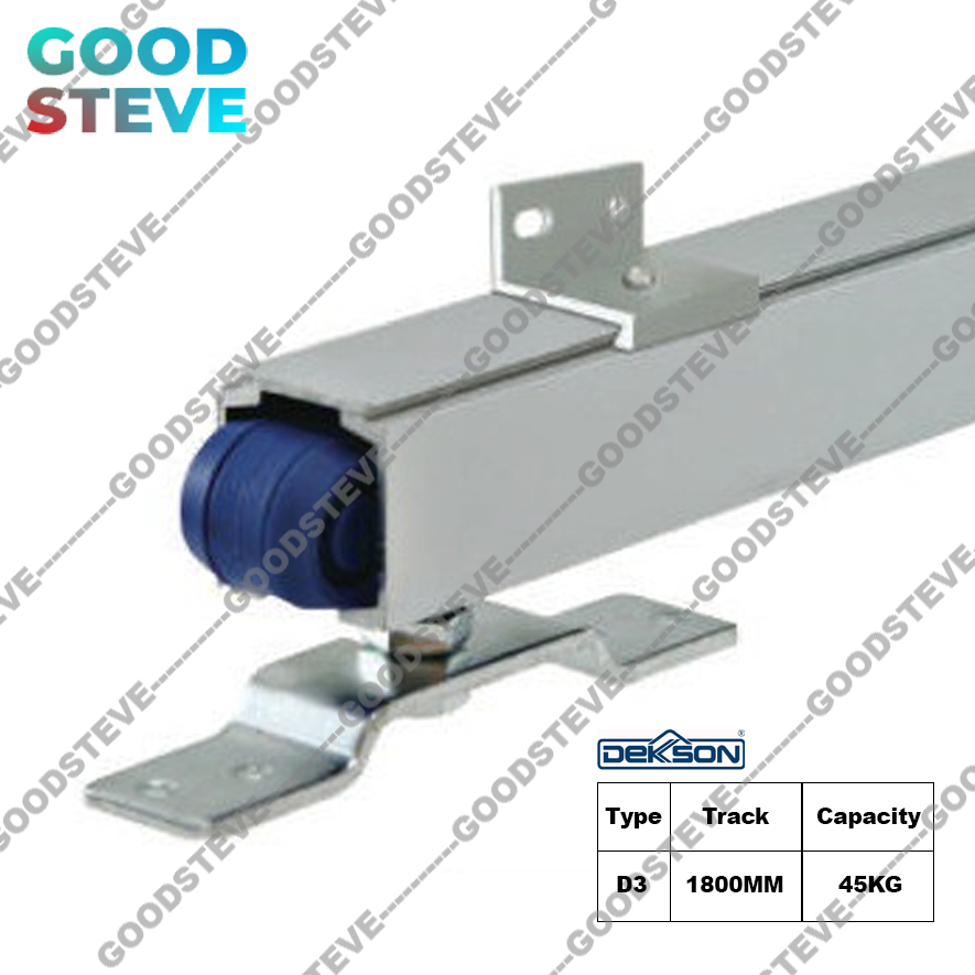 Rail Pintu Sleding 1.8 Meter Merk Dekson D3 Rel Pintu Geser Aluminium