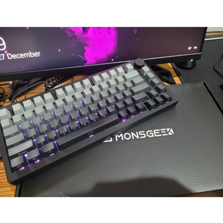 Monsgeek M1W V3 Tri-mode Fully Assembled Kit - Mechanical Keyboard