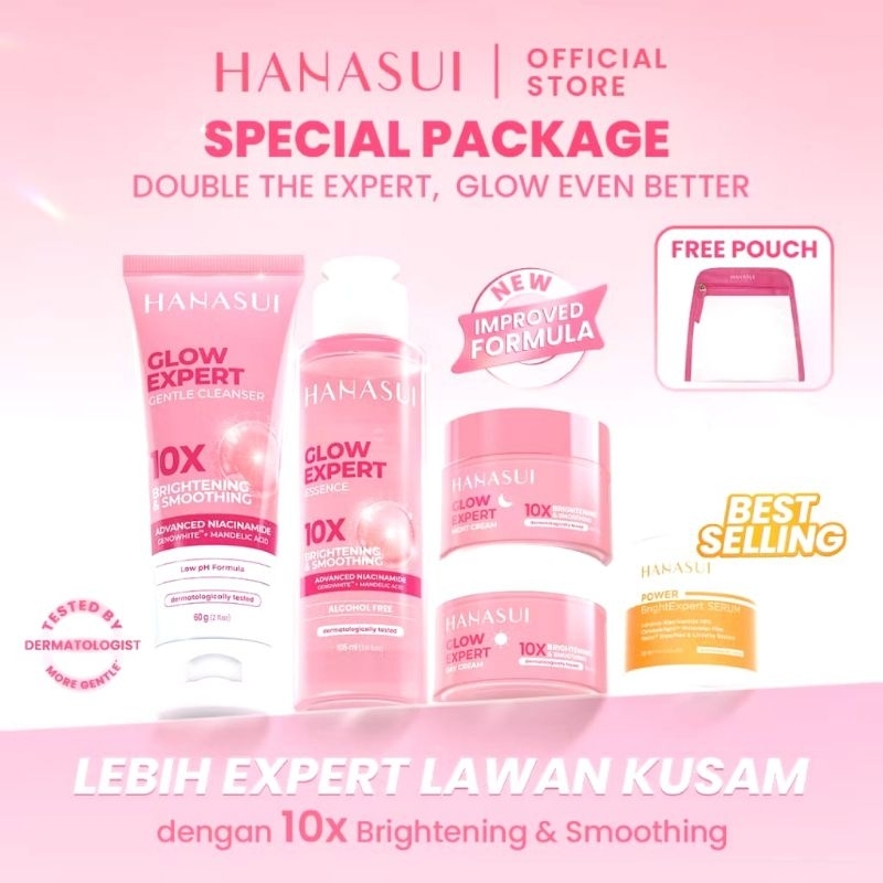 Paket Lengkap Hanasui + serum