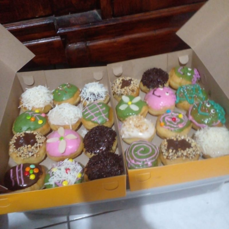 

Donat kentang aneka rasa