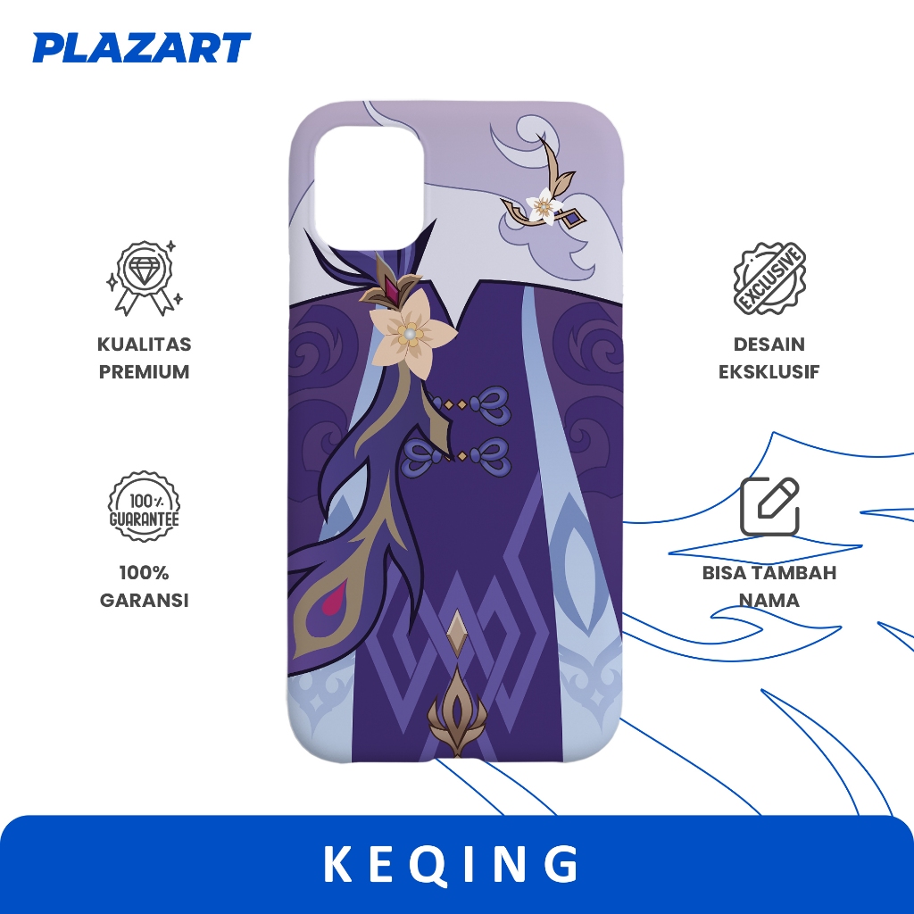 Keqing Genshin Impact Premium Phone Case