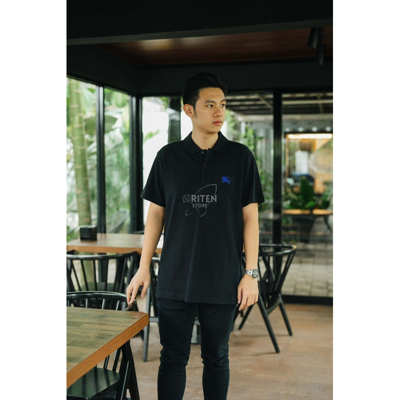 Burberry EKD Logo Polo Black Original