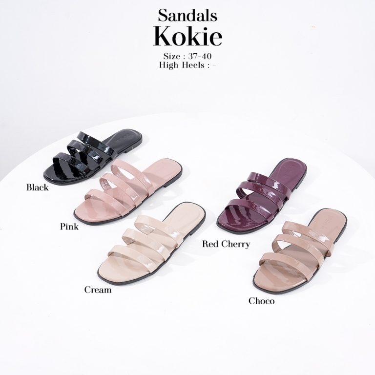 Deliwafa - [Sandal Wanita] Kokie Sandal
