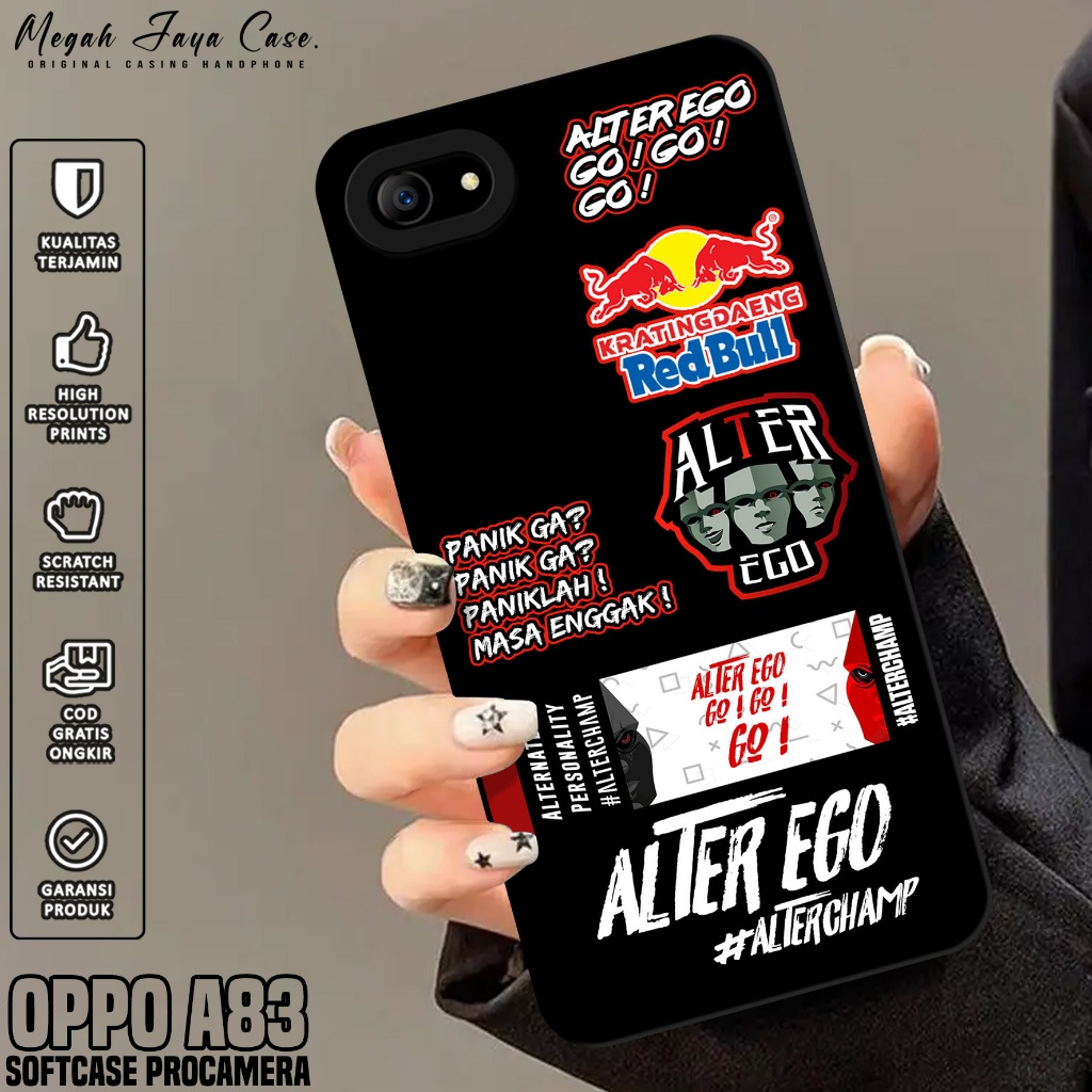 Case Hp Oppo A83 - Softcase Oppo A83 Motif ESPRT - Casing Oppo A83 - Silikon Hp Oppo A83 - Pelindung