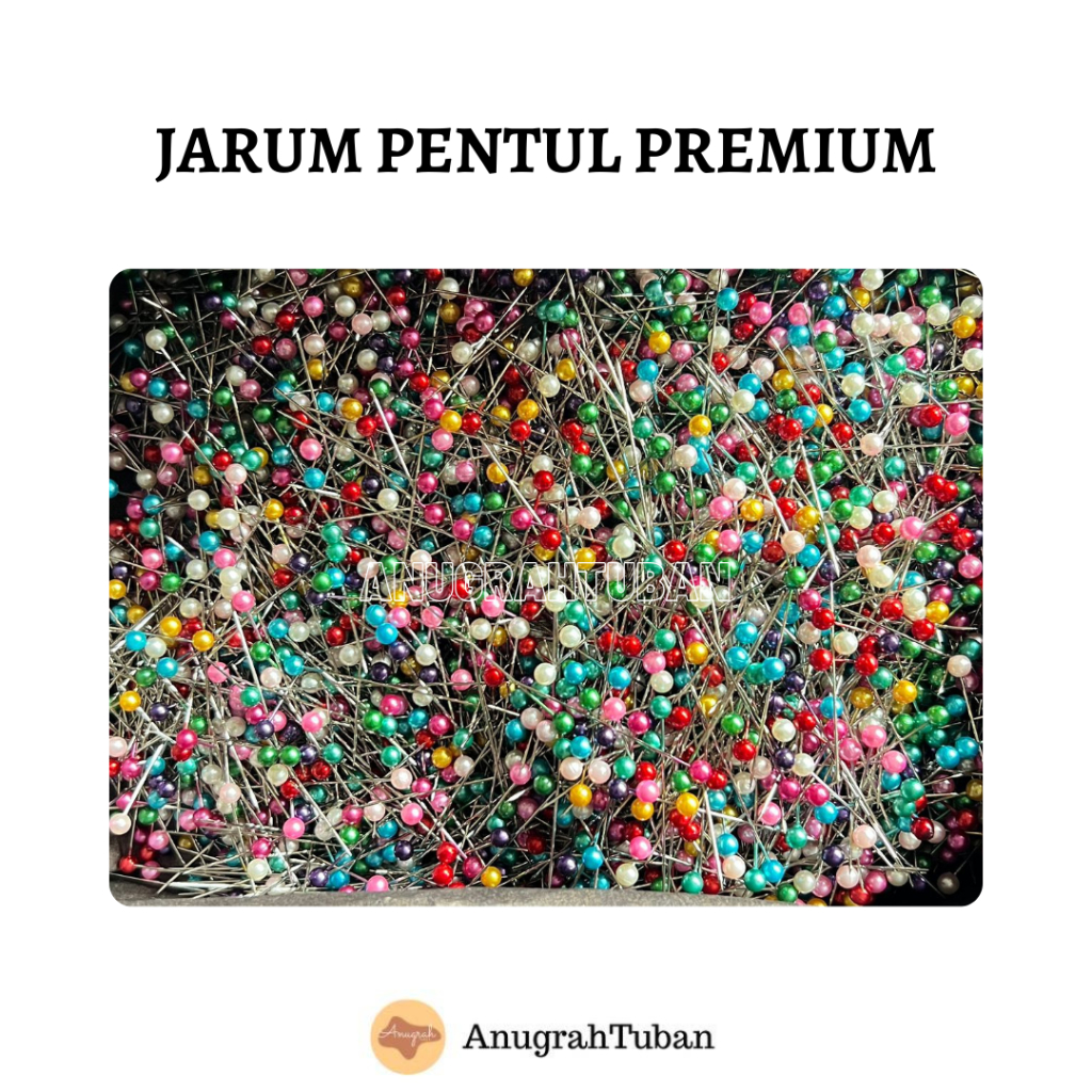 Jarum Pentul Premium PRYM / Jarum Pentul Kiloan / Jarum Pentul Tajam / Jarum Tangan Jahit / Jarum Hi