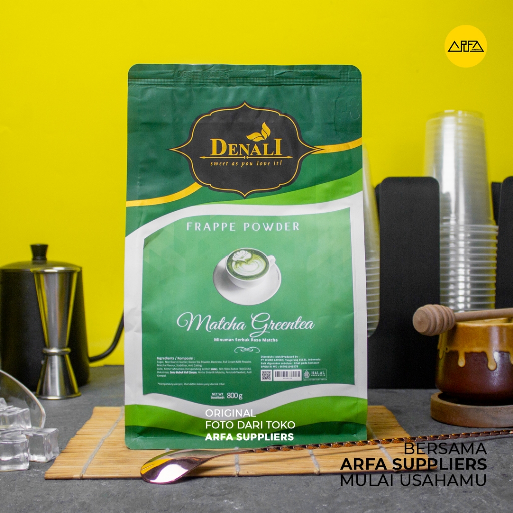 

Powder Denali Matcha Greentea - Bubuk Minuman Premium