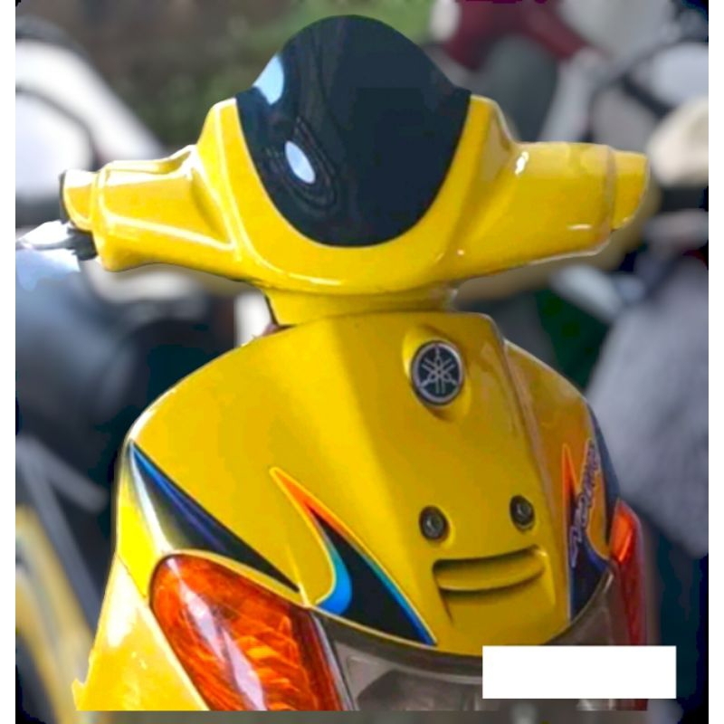 visor Yamaha Nouvo lele model mini, windshield Nouvo lele, visor Nouvo lele