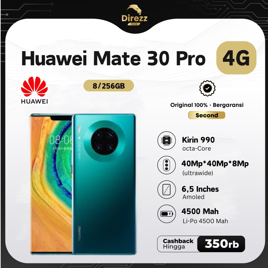 huawei mate 30 pro 8/256gb Second