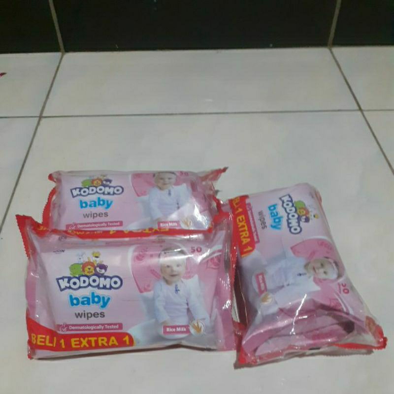 tisu basah kodomo baby wipes