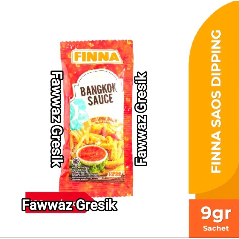 

Finna Saus Sambal Bangkok Sachet 9gr / Saus DimSum / Saus Cocol / Saus Bangkok Finna 9 gr
