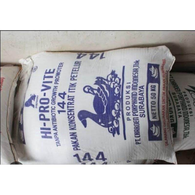 Konsentrat itik bebek angsa entok petelur hi pro vite 144 pakan unggas