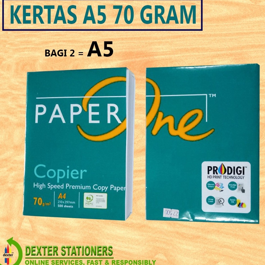 

Stock Banyak KERTAS HVS A5 7GRAM KERTAS A5 7GR PUTIH DAN WARNA PAPERONE COPYPAPER A4 BAGI 2 PRINT RESI Y55