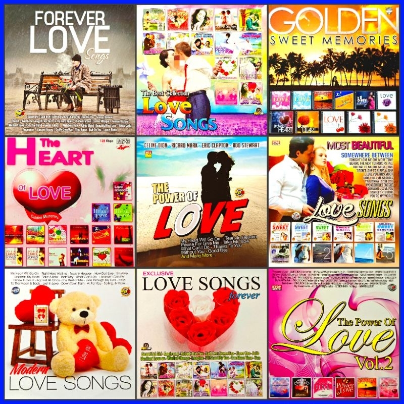 Kaset MP3 Audio Musik Lagu Barat Kumpulan Golden Sweet Memories & Love Songs Campuran Pilihan Terlar