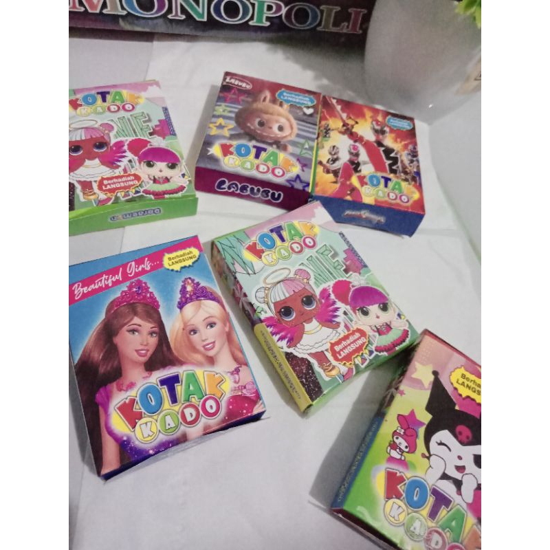 

kotak box berhadiah isi 20pcs