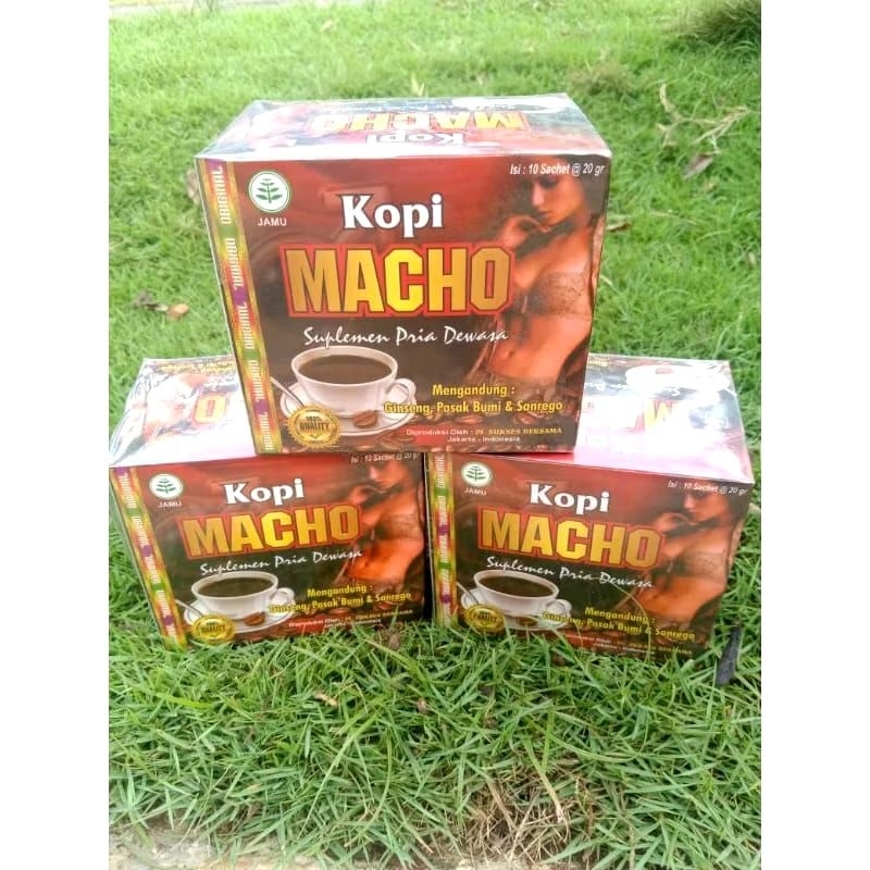 KOPI MACHO SUPLEMEN KOPI PRIA DEWASA