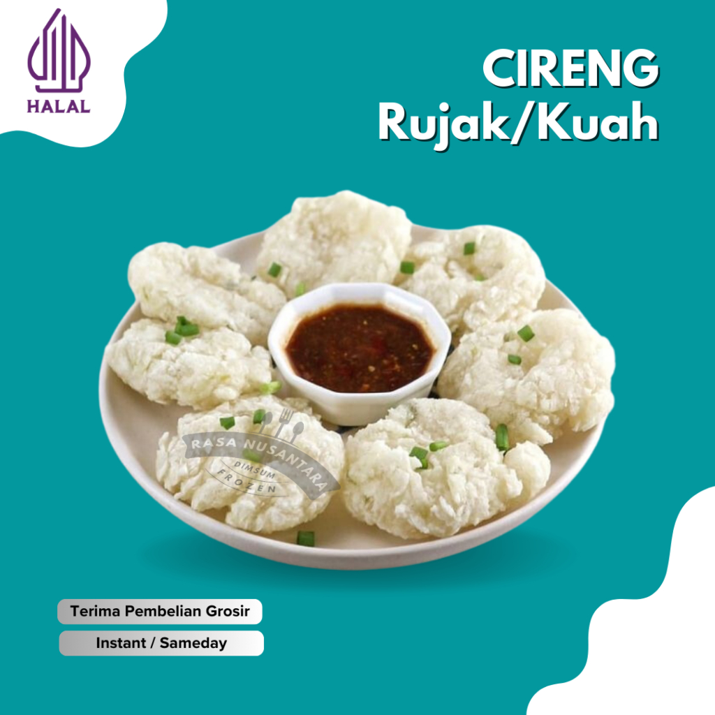 

Cireng Rujak | Cireng Kuah Lezat 400gr Premium