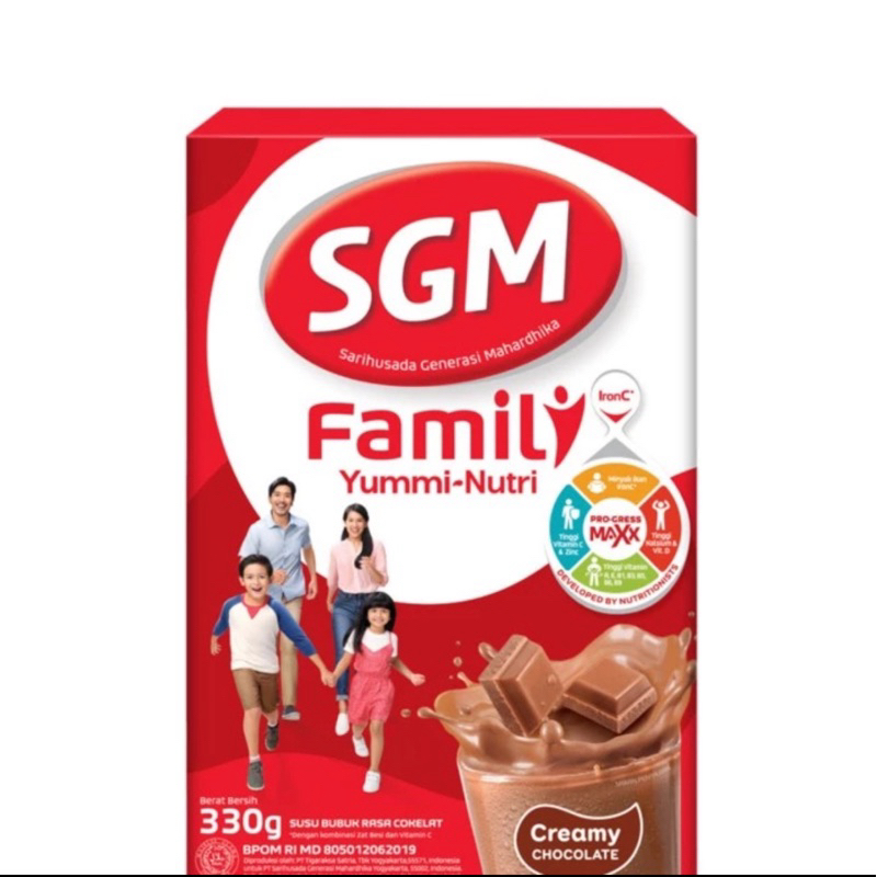 

batam ny sgm family 330g coklat 330gr chocolate susu 330 g gr gram