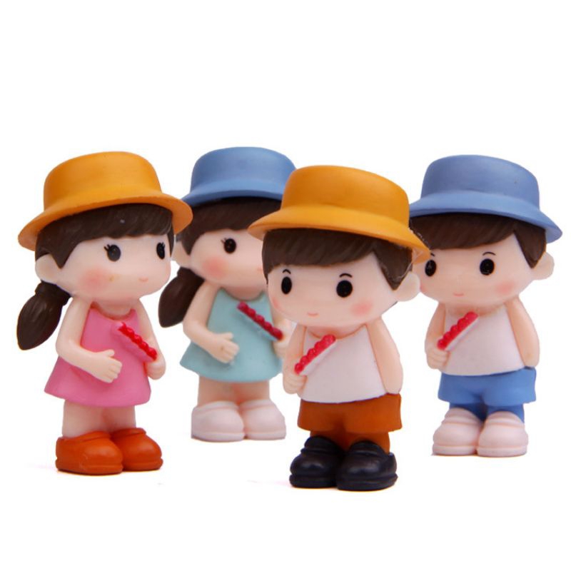 MINIATUR BONEKA COUPLE PIKNIK