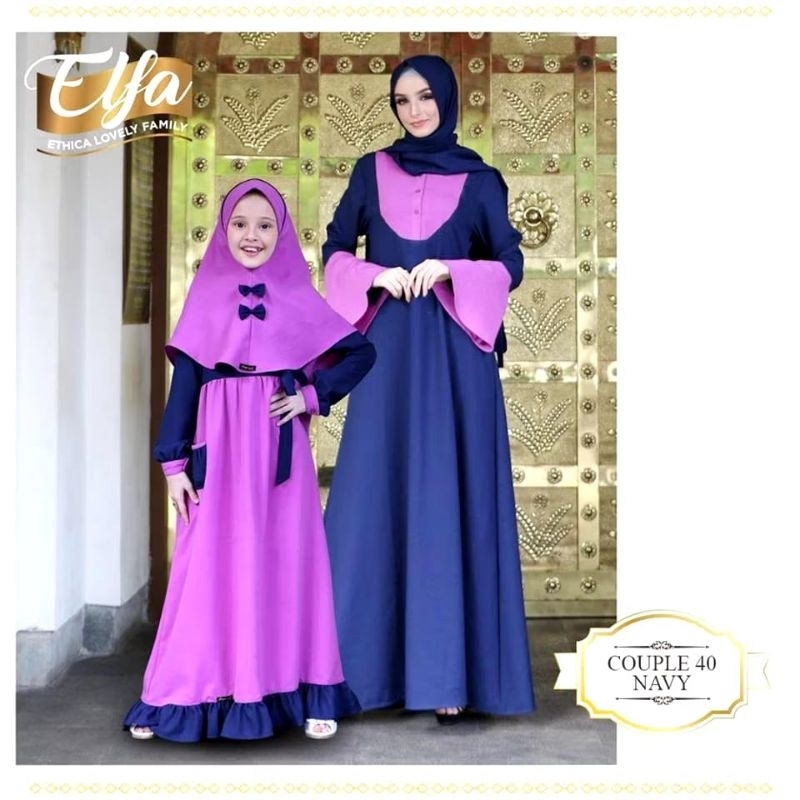 Gamis Ethica Kagumi 85 Navy/Kagumi Ethica Navy/Ethica Gamis Navy/Ethica Elfa