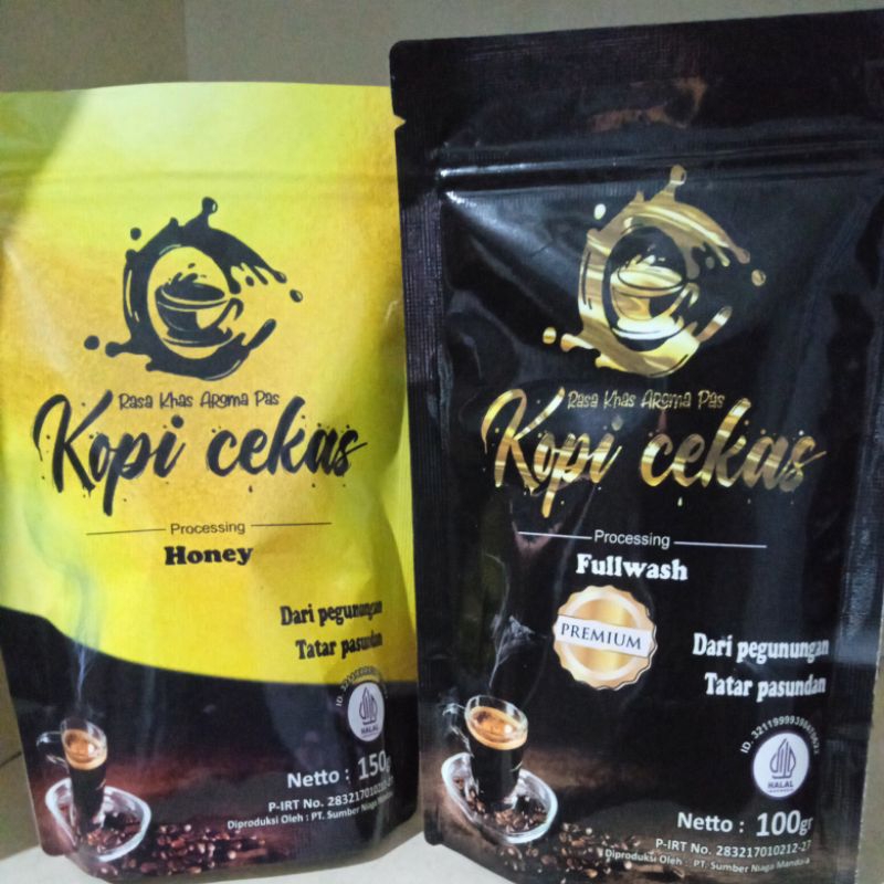 

Kopi Cekas Processing Honey Fullwash Premium 100gram