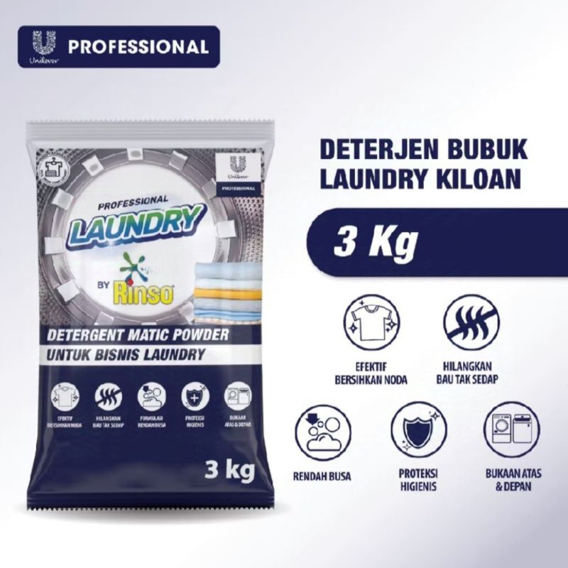 RINSO MATIC DETERGENT 3 Kg