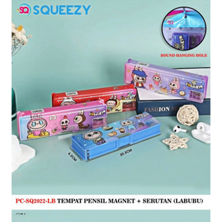 

Tempat Pensil Magnet Karakter LABUBU + Serutan / Kotak Pensil PC-SQ2022LB