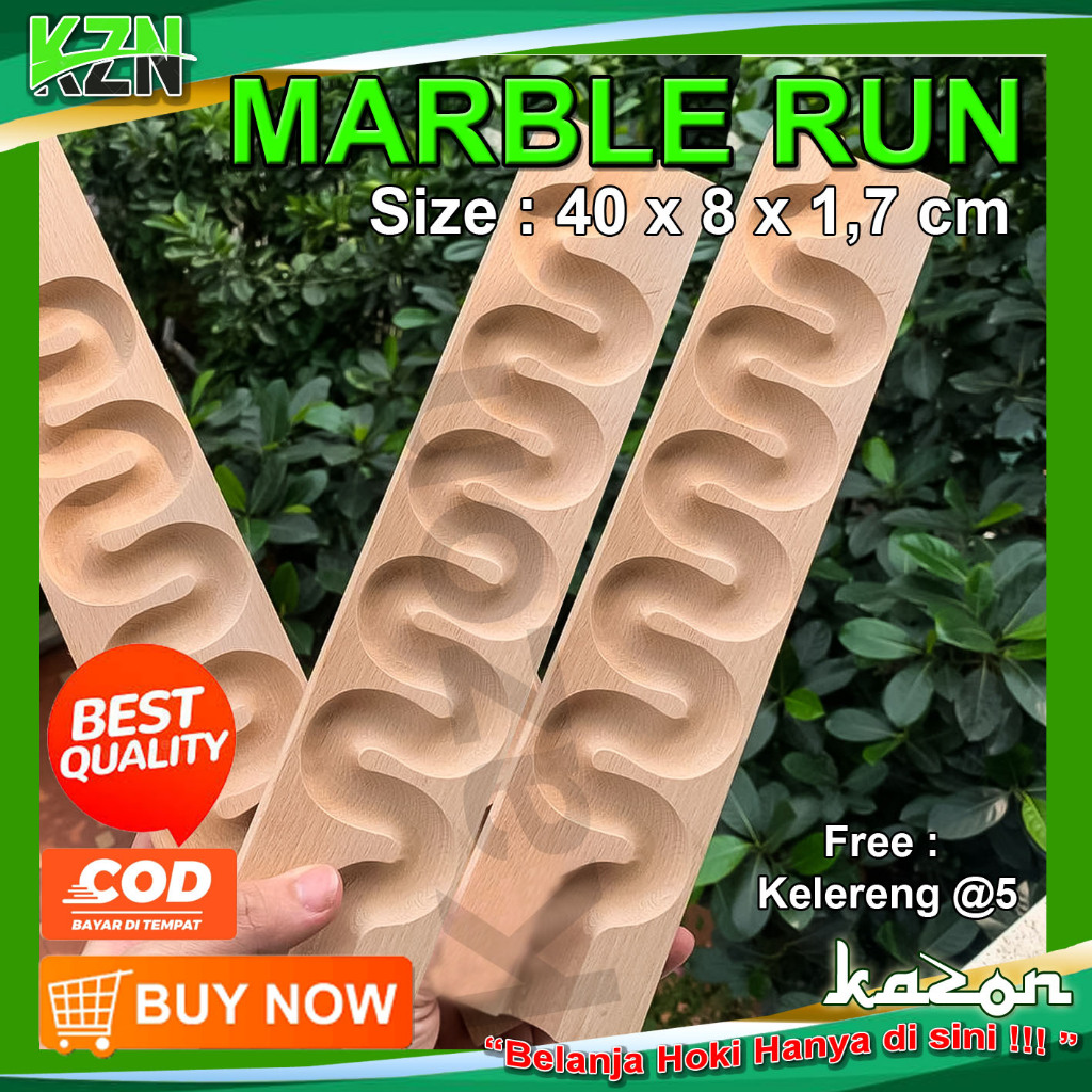 Marbel Run/Marbel Race/Seluncuran Kelereng Mainan Edukasi/Marble Run/Marbel Race/Seluncuran Kelereng