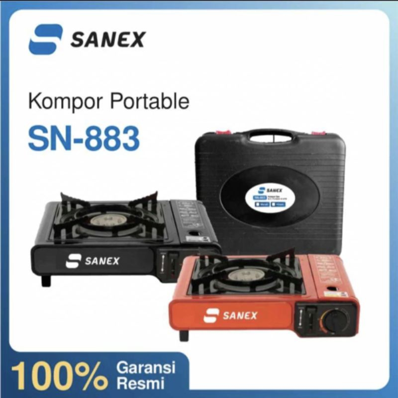 Sanex Kompor gas portable SN-883 / Kompor gas Sanex portable SN-883