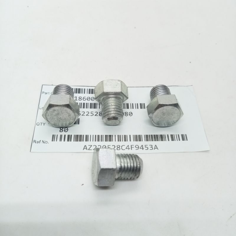 BAUT 14 PANJANG 1,2Cm M10×12 ORIGINAL BAUT BAJA