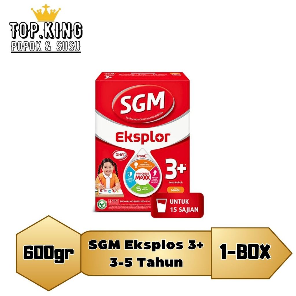 

SGM Eksplor 3 Plus Madu/Vanila 600Gr/top.kingg