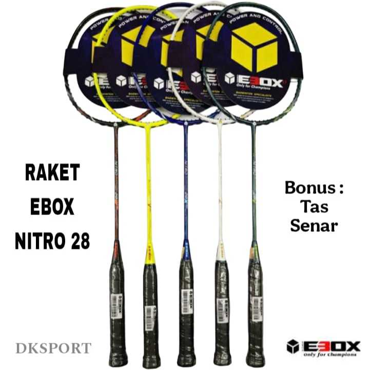 RAKET EBOX NITRO 28 | RAKET BADMINTON | RAKET BULUTANGKIS EBOX ORIGINAL
