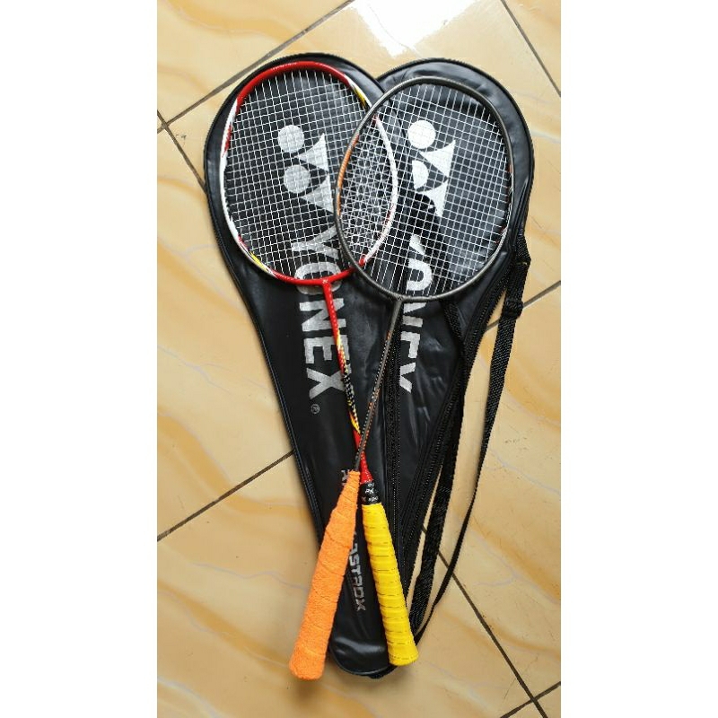 yonex duora dan yonex arc saber