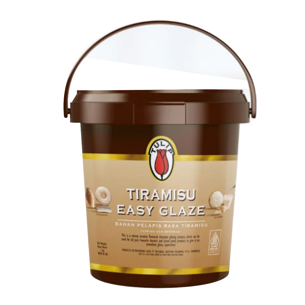

Tulip Glaze Tiramisu 1Kg + FREE APRON TULIP EXP AGUSTUS