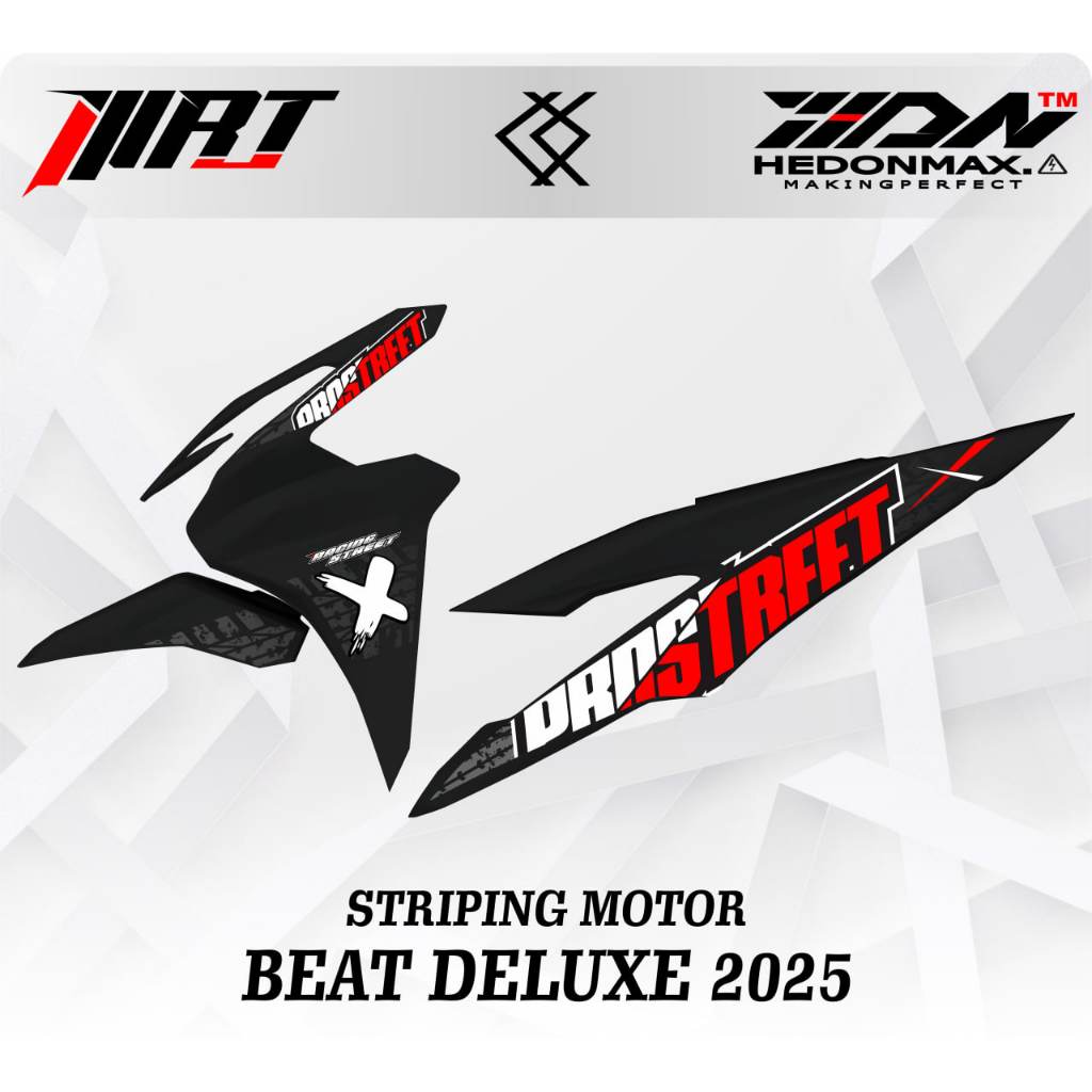 Striping Beat 2024 - Stiker Transparan Beat Deluxe/Street New 2024 Prostreet