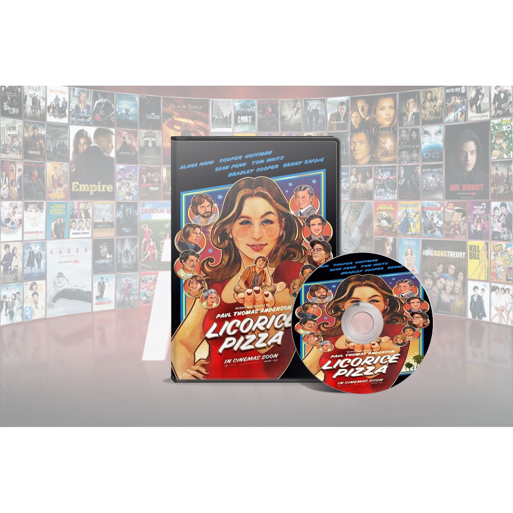 DVD Film Licorice Pizza (2021)