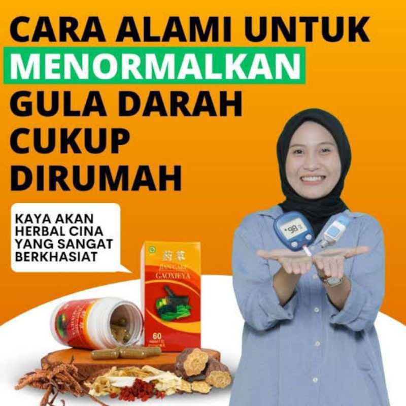 Jian Care Gaoxieya - Solusi Atasi Diabetes ,Kencing Manis ( BPOM )