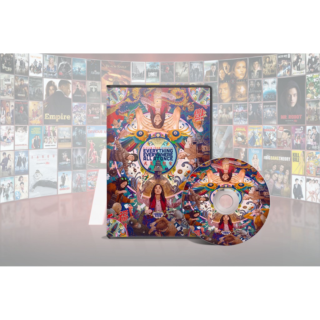 DVD Film Everything Everywhere All At Once (2022)